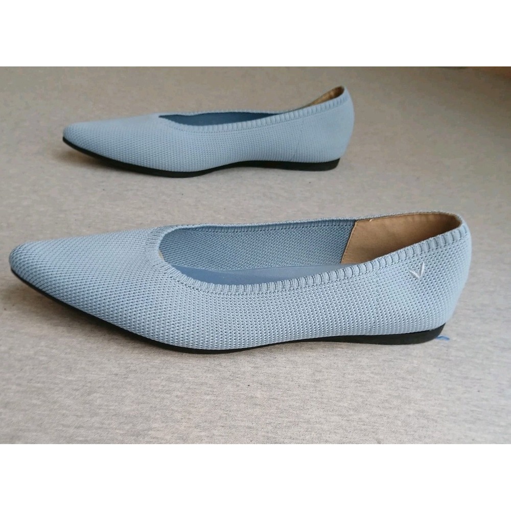 Vivaia Shoes 41 Aria 2.0 Flat Loafers Pointed Slip On Comfort Knit Boho Everyday